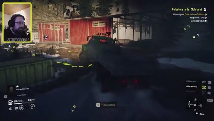 White Western und weißer Schnee. SnowRunner #320