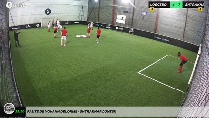 Faute de Yohann DELORME - SHTRAKNAR DONESK