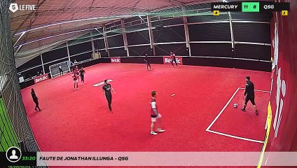 Faute de Jonathan ILLUNGA - QSG