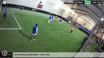 Faute de Alexandre Deret - ASSL TEAM
