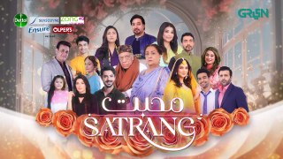 Mohabbat Satrangi Episode 31 - Presented By Sensodyne, Ensure, Dettol, Olper's & Zong [ Eng CC ]
