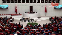 Meclis'te tansiyon yükseldi! DEM Partili vekille AKP'li vekil arasında el hareketi tartışması