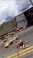 Tres muertos y dos heridos deja un choque entre dos camiones con carga en la ruta Cochabamba- Santa Cruz