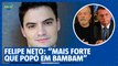 Felipe Neto reage a comentário de Lula sobre Bolsonaro: ‘Mais forte que Popó em Bambam’