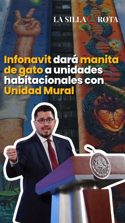Infonavit dará manita de gato a unidades habitacionales con Unidad Mural