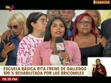 Caracas | Recuperación de la E.B.D. Rita Freire de Gallegos favorecerá a más de 298 estudiantes