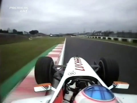 F1 – Jenson Button (BAR Honda V10) Onboard – Japan 2003