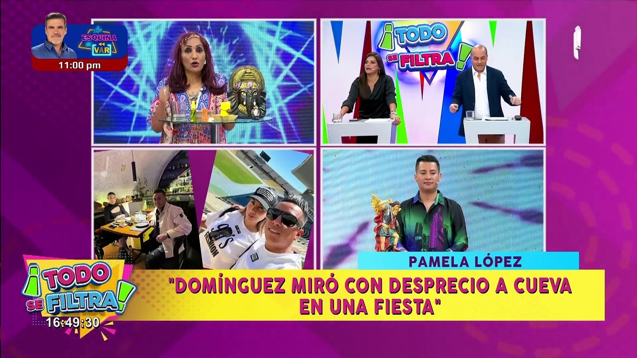 Pamela López: "Christian Domínguez miró con desprecio a Christian Cueva en una fiesta"