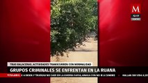 Se registran nuevos enfrentamientos en La Ruana, actividades transcurren con normalidad