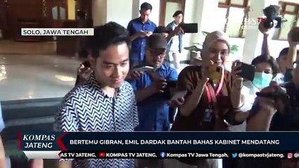 Bertemu Gibran, Emil Dardak Bantah Bahas Kabinet Mendatang