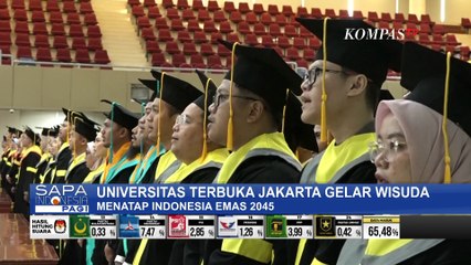 Menuju Indonesia Emas 2045, UT Jakarta Resmi Luluskan 3.068 Mahasiswa Periode Pertama 2024
