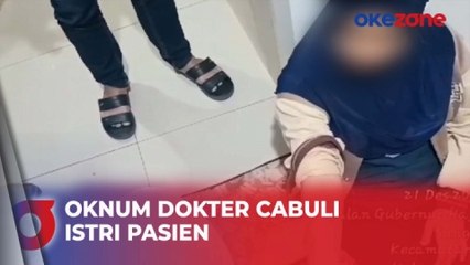 Oknum Dokter di Palembang Cabuli Istri Pasien dengan Modus Suntik Vitamin