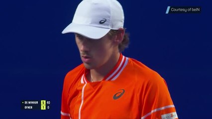 Defending champion De Minaur marches on in Mexico