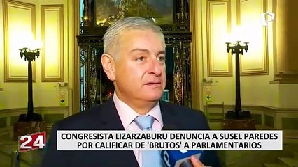 Lizarzaburu denuncia a Susel Paredes por llamar “brutos” a colegas: “debemos tratarnos con respeto”