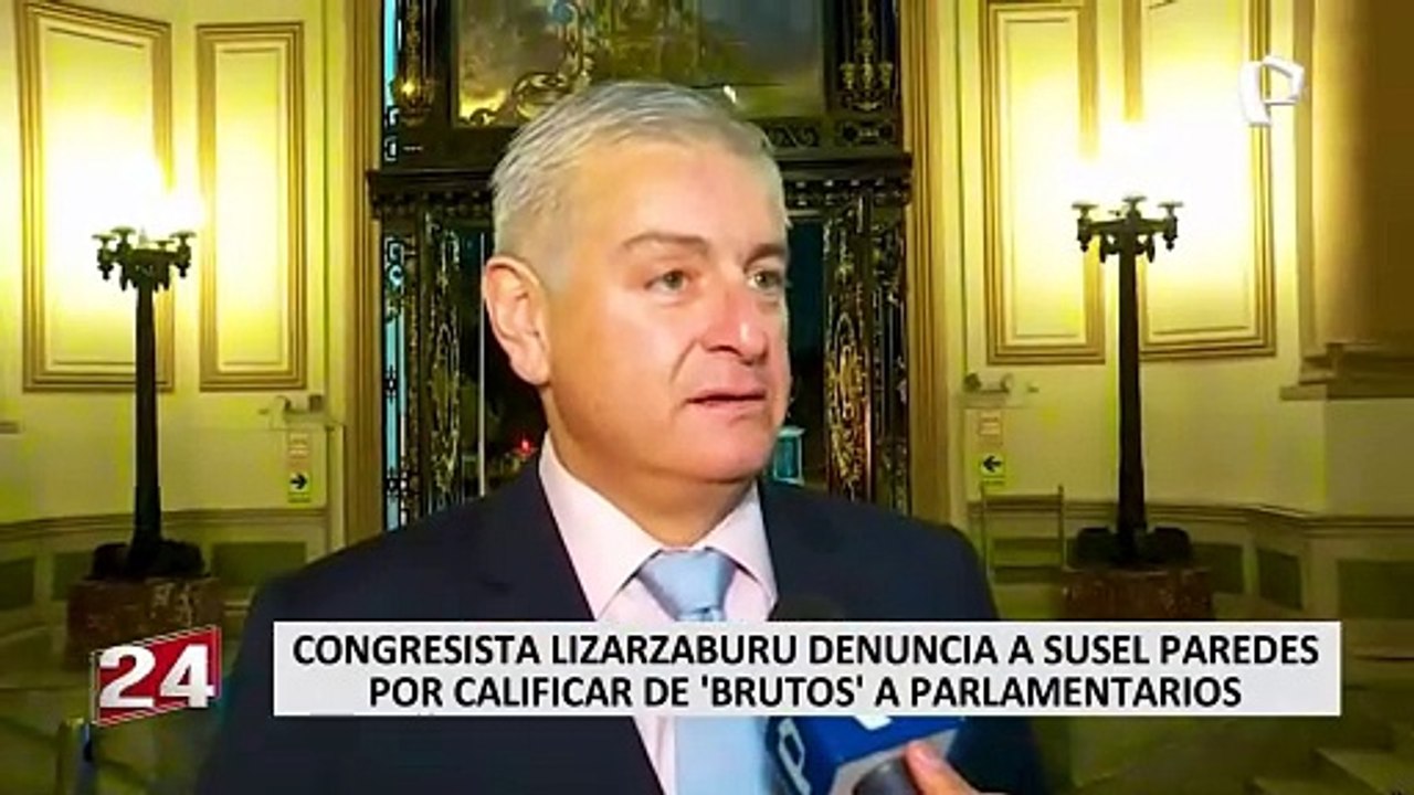 Lizarzaburu denuncia a Susel Paredes por llamar “brutos” a colegas: “debemos tratarnos con respeto”