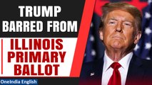 US Presidential Elections 2024: Illinois Judge removes Donald Trump from state ballot | Oneindia