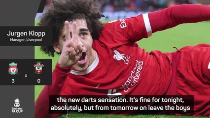 Klopp asks for patience with youngsters after "Week of Academy"