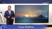 Massive Wildfires Fueled by Dry Weather Engulf Northern Texas