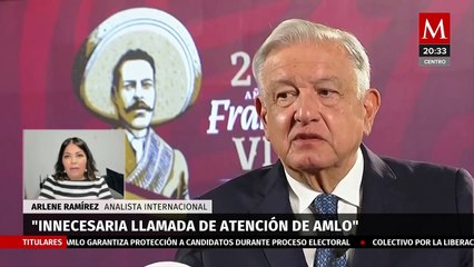"AMLO pide evitar guerra sucia contra la 4T": Arlene Ramírez