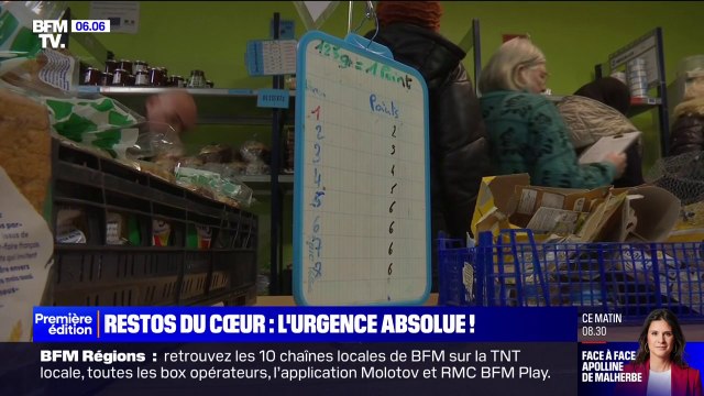 Il faut absolument qu'on tienne jusqu'au mois d'août : la collecte nationale des Restos du Cœur commence ce vendredi