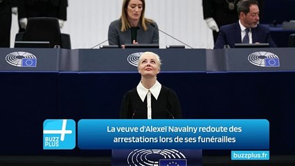 La veuve d'Alexeï Navalny redoute des arrestations lors de ses funérailles