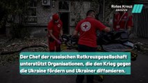 Moskau nutzt möglicherweise den Roten Kreuz Ableger für Propaganda