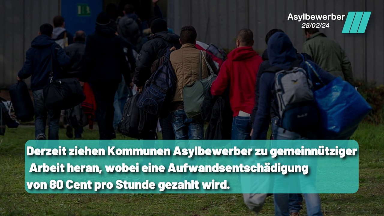 Gemeinnützige Arbeit für Asylbewerber: Kommunen im Einsatz