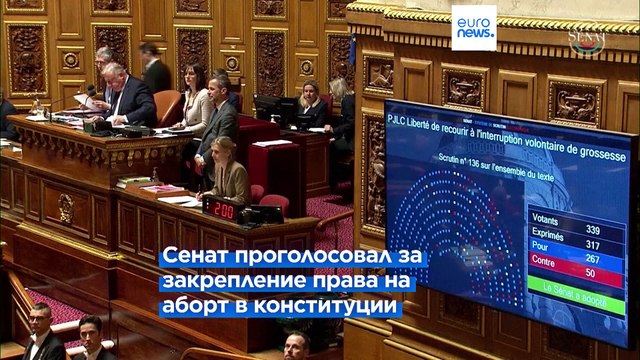 Аборт во Франции станет конституционным правом