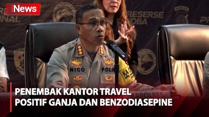 Pelaku Penembakan Kantor Travel di Jatinegara Positif Narkoba Jenis Ganja dan Benzodiazepine