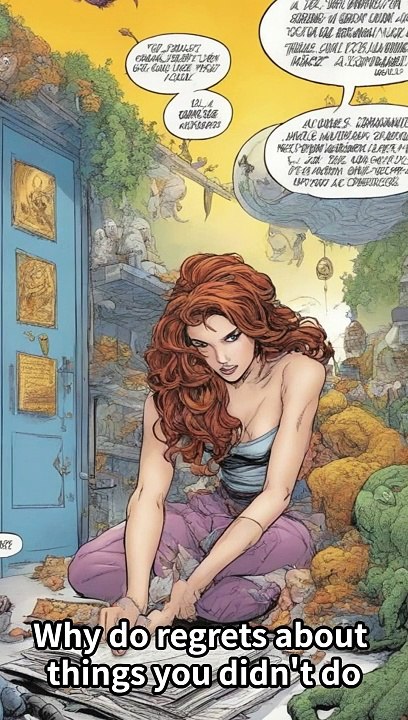 Why do regrets about things you didn't do last longer than regrets about things you did?