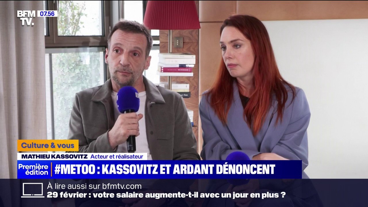 #MeToo: Mathieu Kassovitz et Fanny Ardant encouragent les victimes de violences sexuelles à faire entendre leur voix