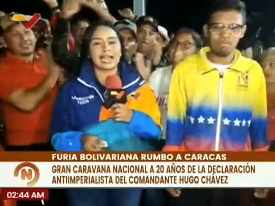Monagas | Furia Bolivariana participa en Gran Caravana Nacional Antiimperialista