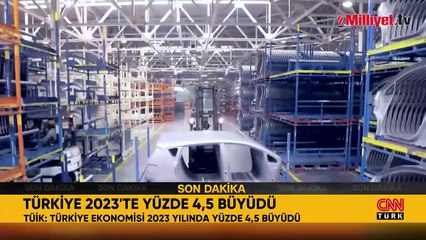 Türkiye'nin büyüme rakamları belli oldu