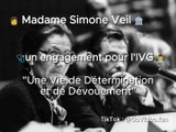  Madame Simone Veil ️ un engagement pour l'IVG ‍⚕️ 