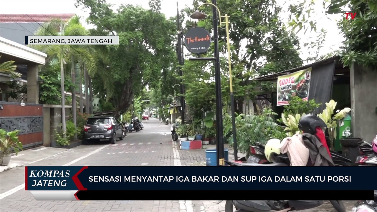 Sensasi  Menyantap Iga Bakar dan Sup Iga dalam Satu Porsi