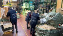 Prato, oltre mezzo milione di integratori alimentari sotto sequestro: il blitz della Guardia di Finanza
