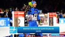 Biathlon: les Bleues en quête de plus de succès