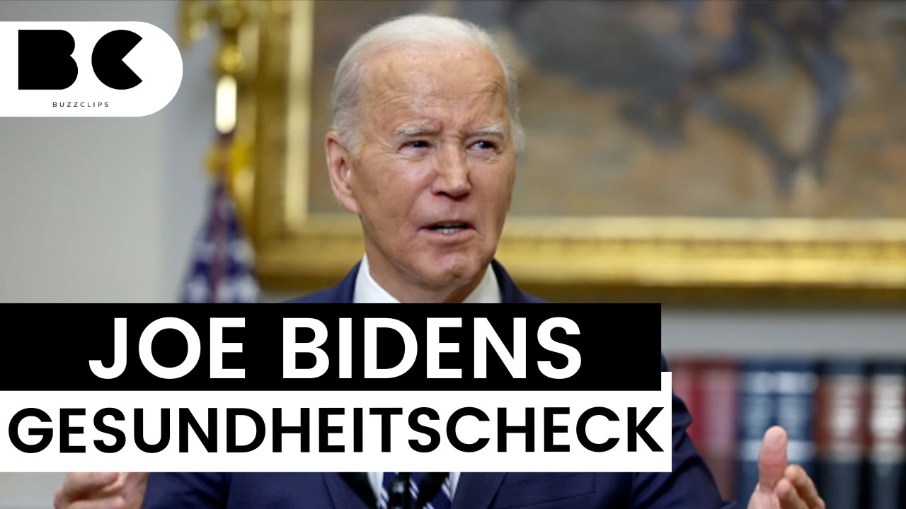 Joe Biden: So steht es laut offiziellem Gesundheitscheck um den Präsidenten