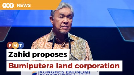 Zahid proposes way to sustain Bumiputera land ownership