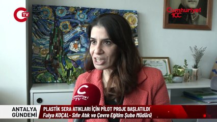 Antalya'nın başı sera atığıyla dertte