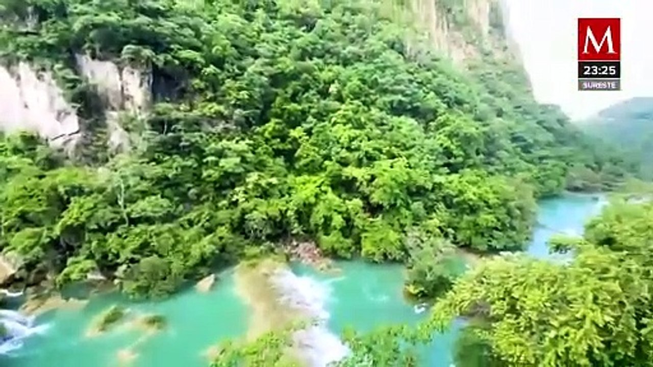 Crisis en las cascadas de Micos en San Luis Potosí debido a la sequía