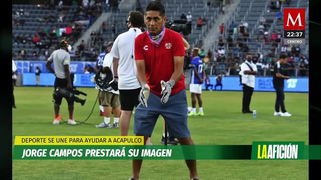 Jorge Campos encabeza iniciativa de partido benéfico en apoyo a damnificados de huracán 'Otis'