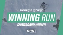 Snowboard Women Winning Run I 2024 Georgia Pro