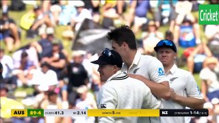 NZ vs AUS 1st test day 1 highlights
