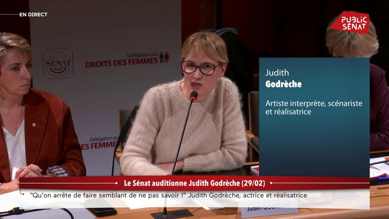 Judith Godrèche : "Le cinéma n’a pas les moyens de faire changer les choses tout seul"