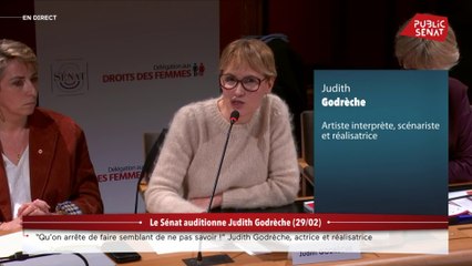 Judith Godrèche : "Le cinéma n’a pas les moyens de faire changer les choses tout seul"