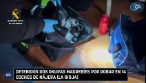 Detenidos dos okupas magrebíes por robar en 14 coches de Nájera (La Rioja)