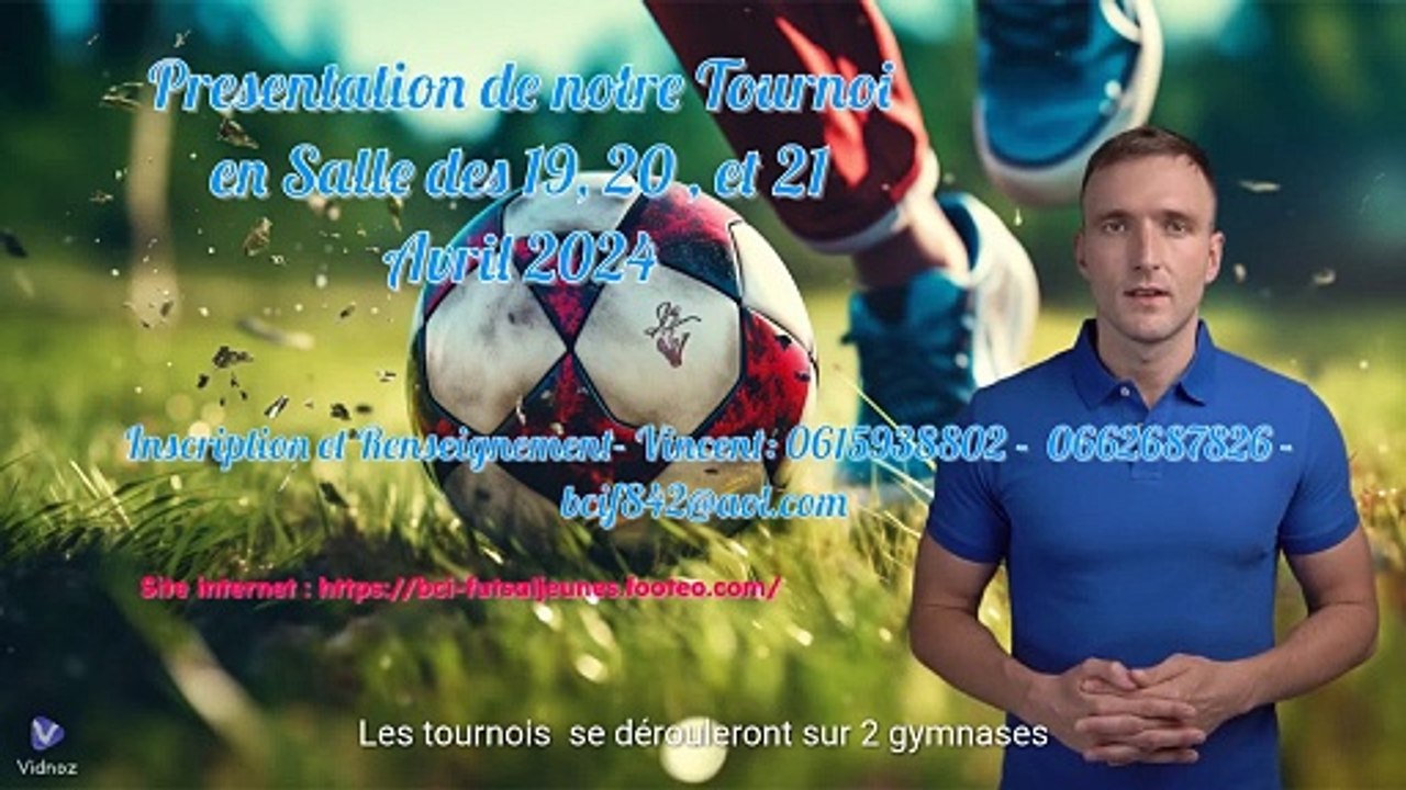 Presentation Tournoi en salle 2024
