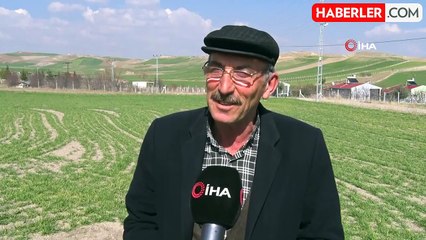 Toprağı susuz kalan çiftçi gözünü nisan yağmurlarına dikti