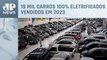 Mercado de veículos híbridos e elétricos cresce 91% no Brasil